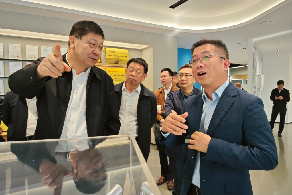 佛山市長白濤同志帶隊到科伺調研